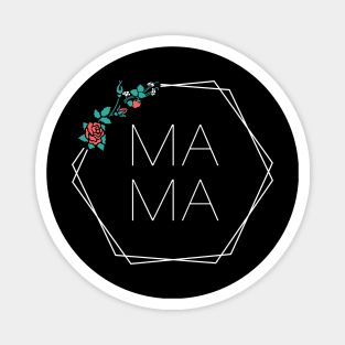 Hexagon Mama Art - Mothers Day 2023 (colored) Magnet